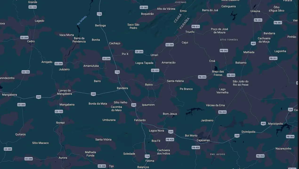 Mapa eleitoral de Lucio Barroso