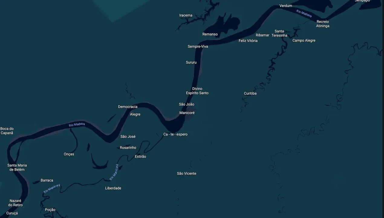 Mapa eleitoral de Lúcio Flávio