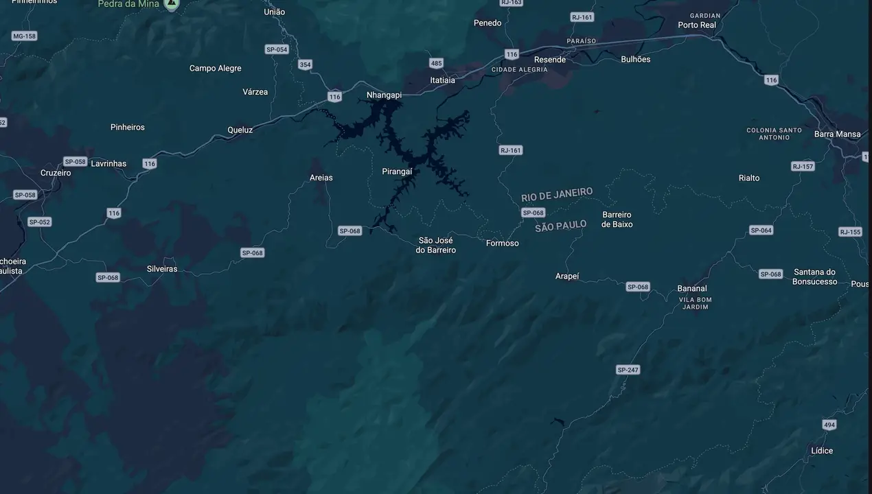 Mapa eleitoral de Luis Eduardo