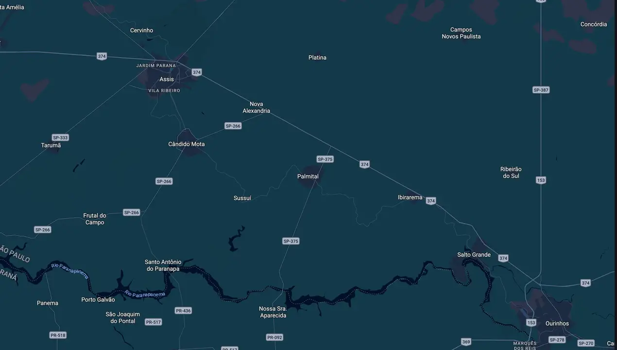 Mapa eleitoral de Luis Gustavo