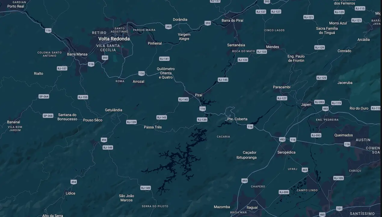 Mapa eleitoral de Luiz Fernando Pezão