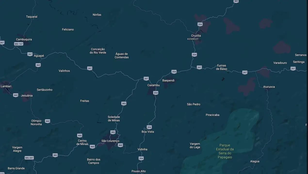 Mapa eleitoral de Luiz Henrique