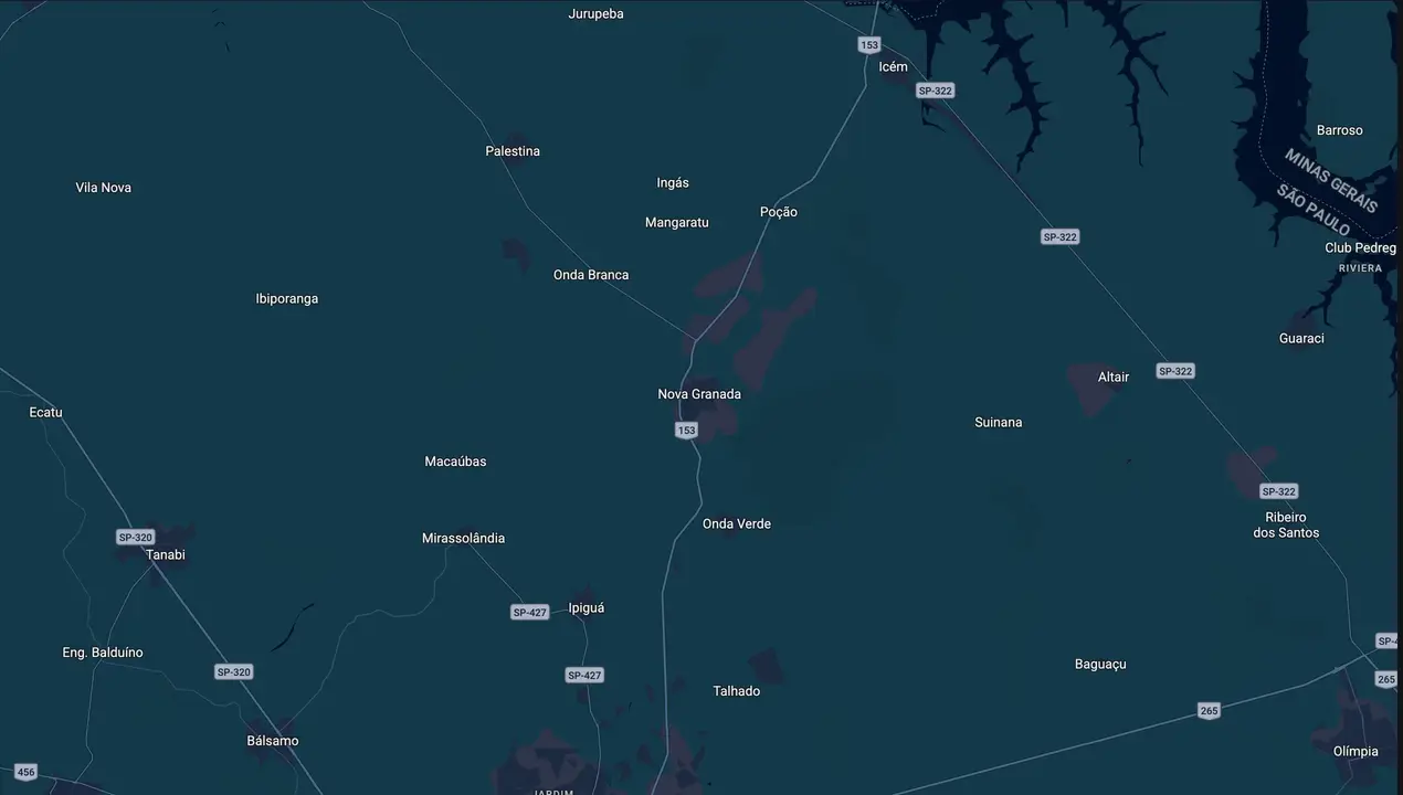 Mapa eleitoral de Luizinho