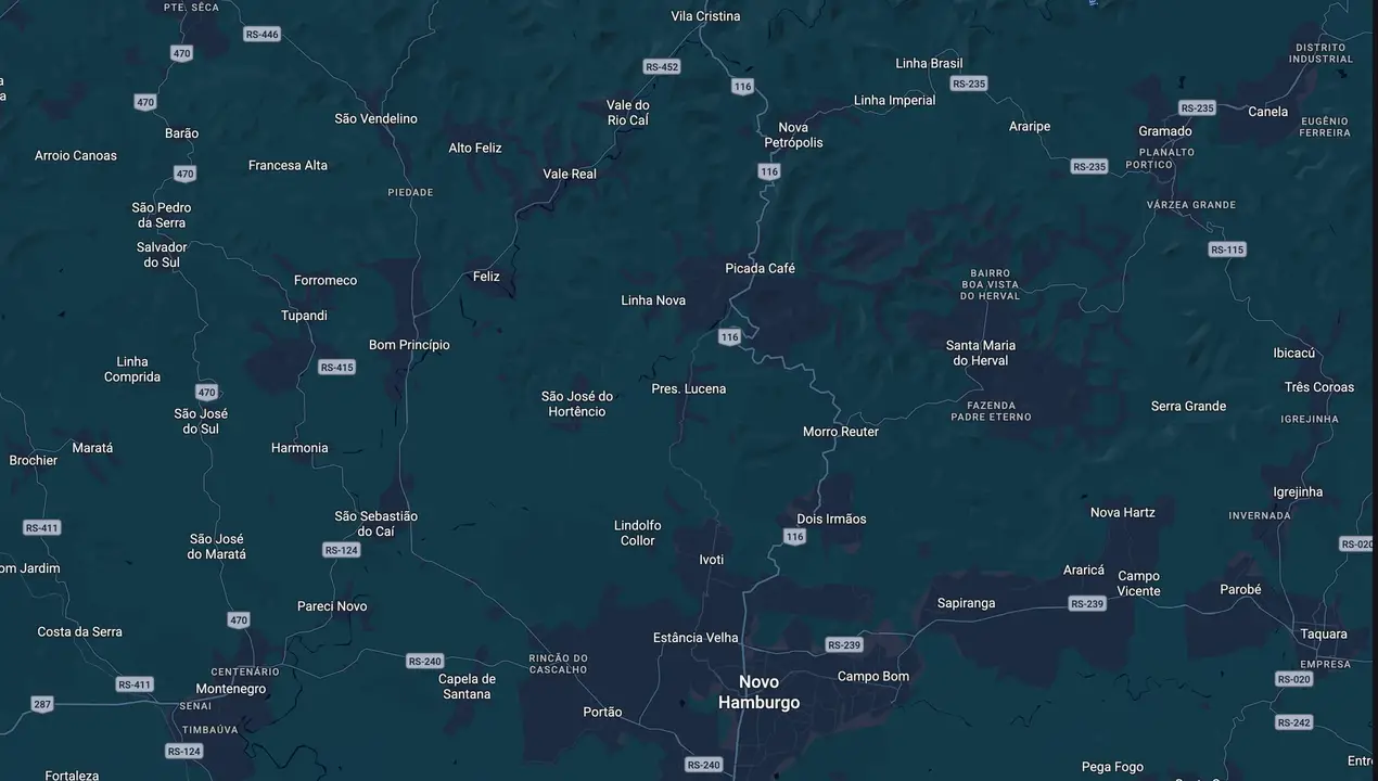 Mapa eleitoral de Lui
