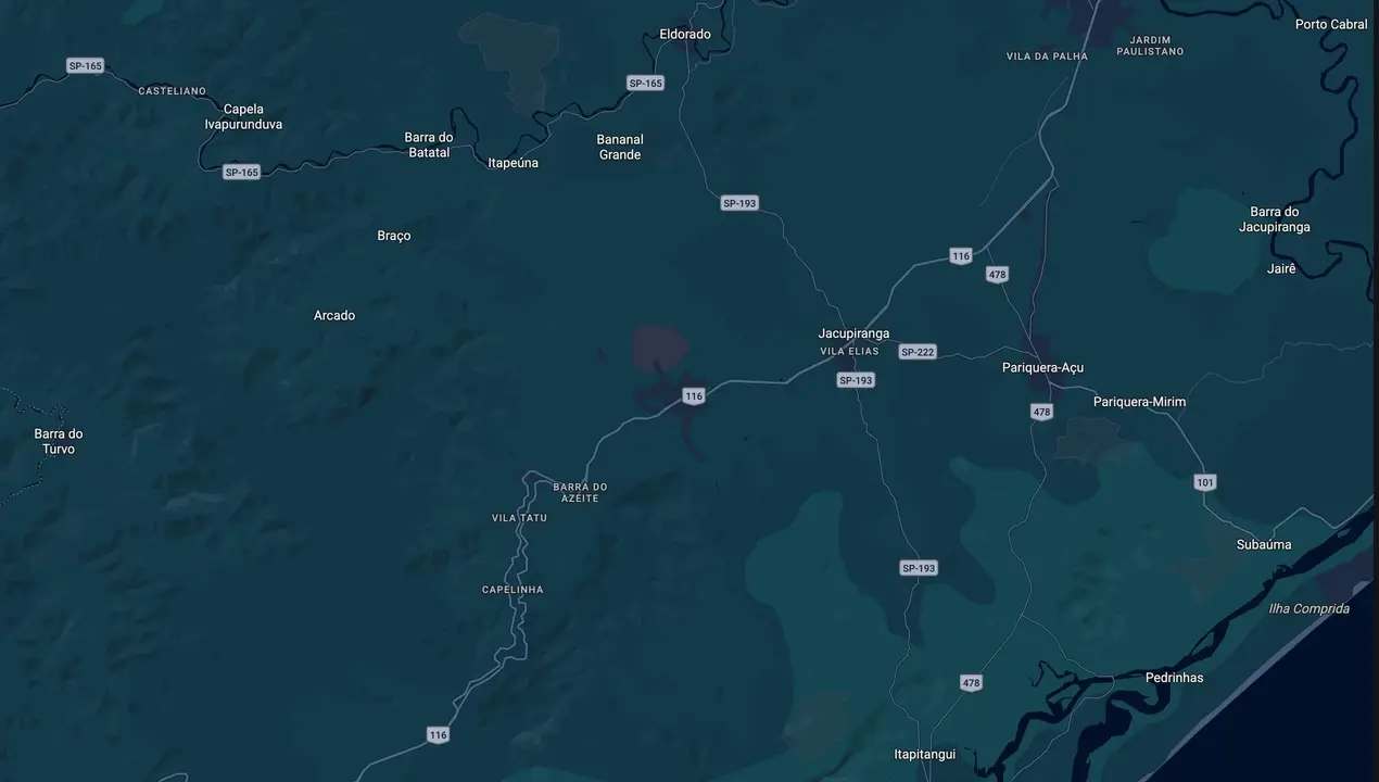 Mapa eleitoral de Luiz Koga