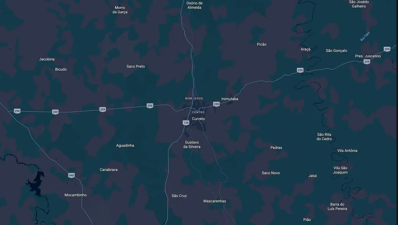 Mapa eleitoral de Luiz Paulo
