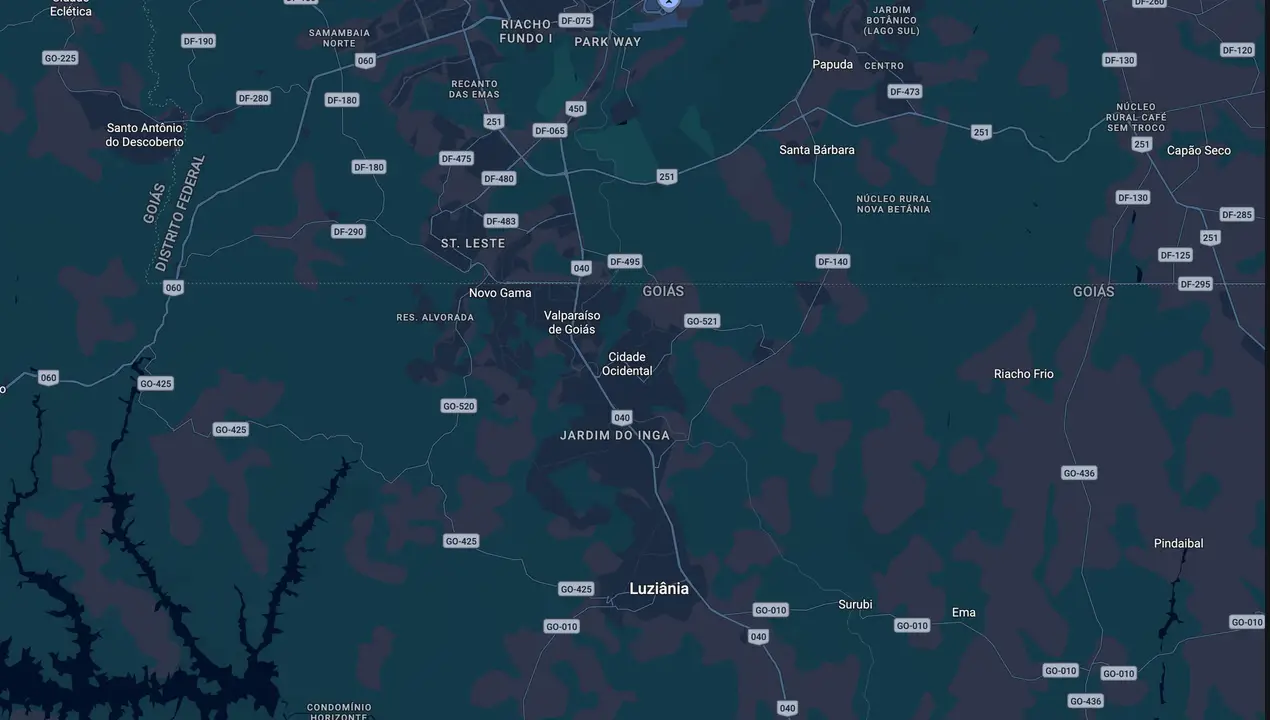 Mapa eleitoral de Lulinha