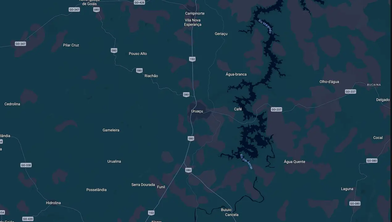 Mapa eleitoral de Machadinho
