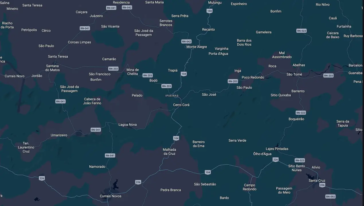 Mapa eleitoral de Maciel de Doca