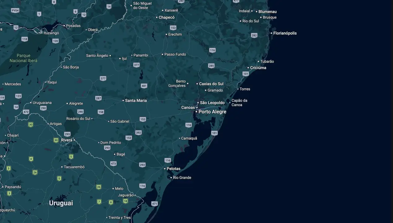 Mapa eleitoral de Maneco Hassen