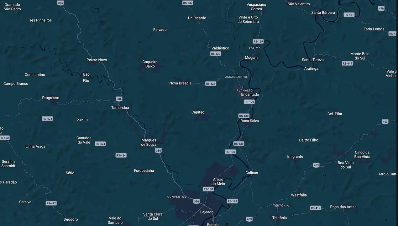 Mapa eleitoral de Maninho