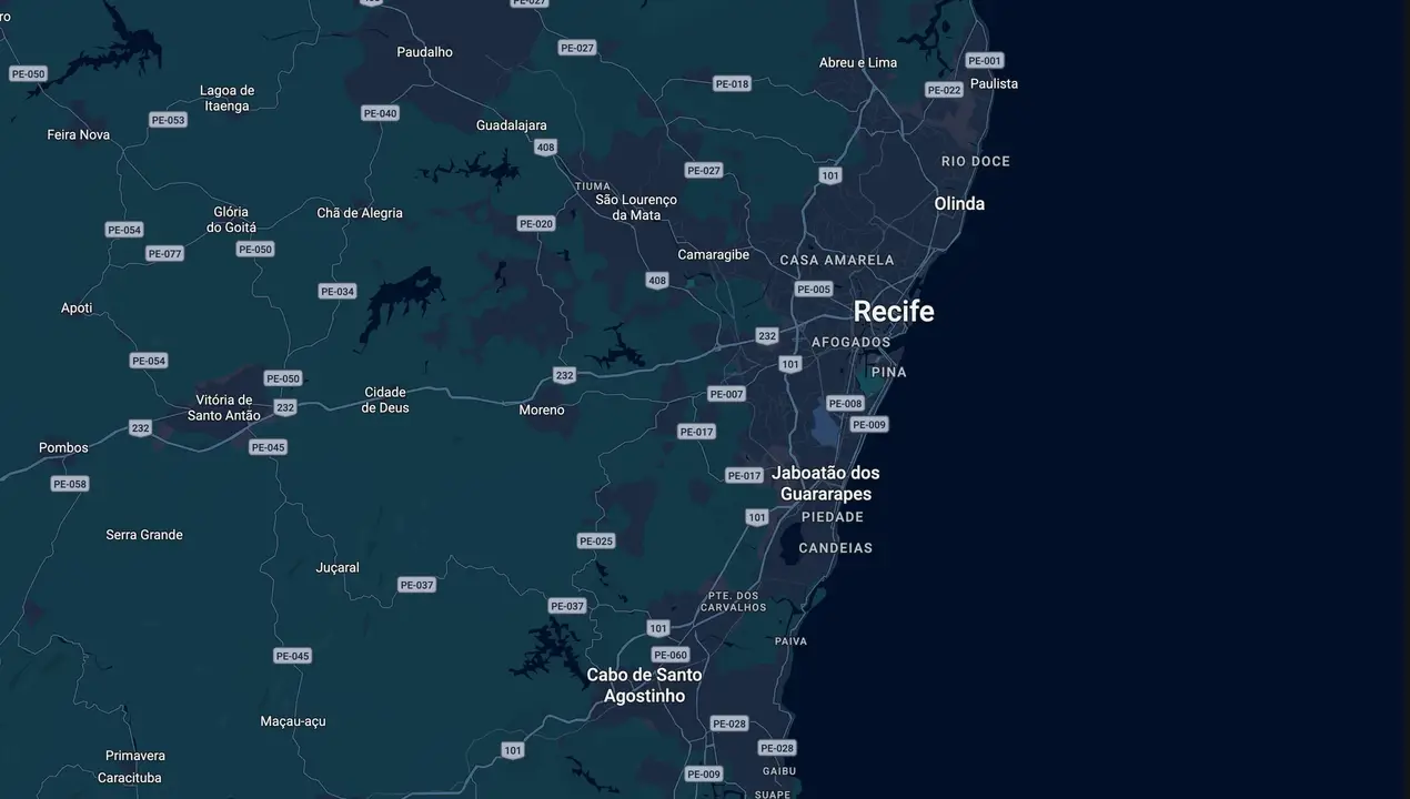 Mapa eleitoral de Mano Medeiros
