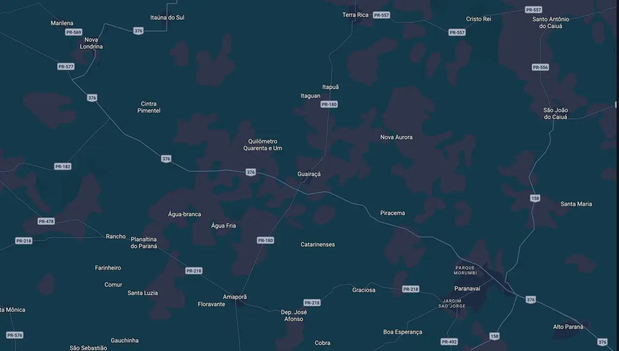 Mapa eleitoral de Marcelo Oliveira