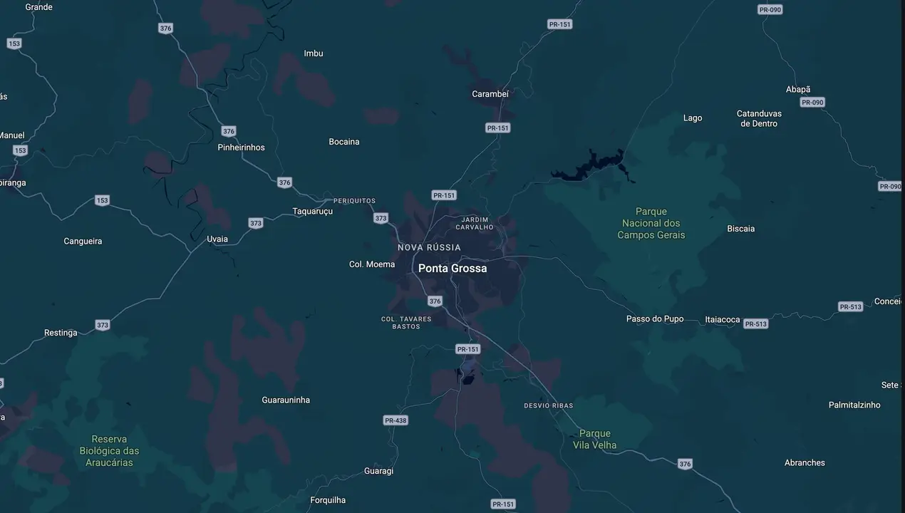Mapa eleitoral de Marcelo Rangel