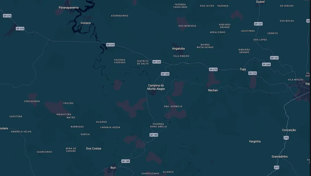 Mapa eleitoral de Marcelo Turmeiro