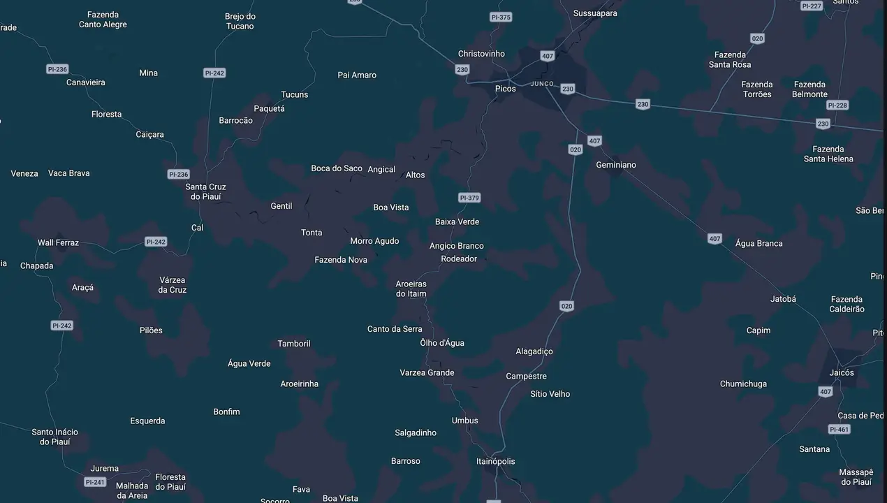 Mapa eleitoral de Marciano Macedo