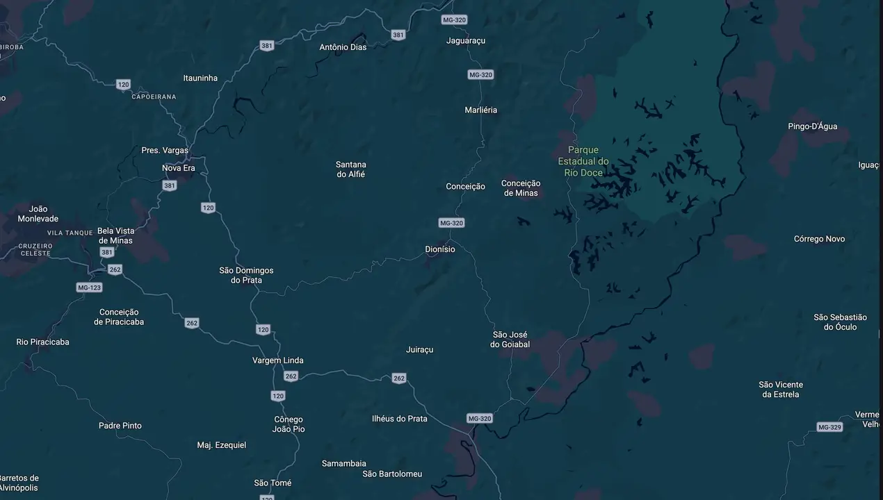 Mapa eleitoral de Marciny