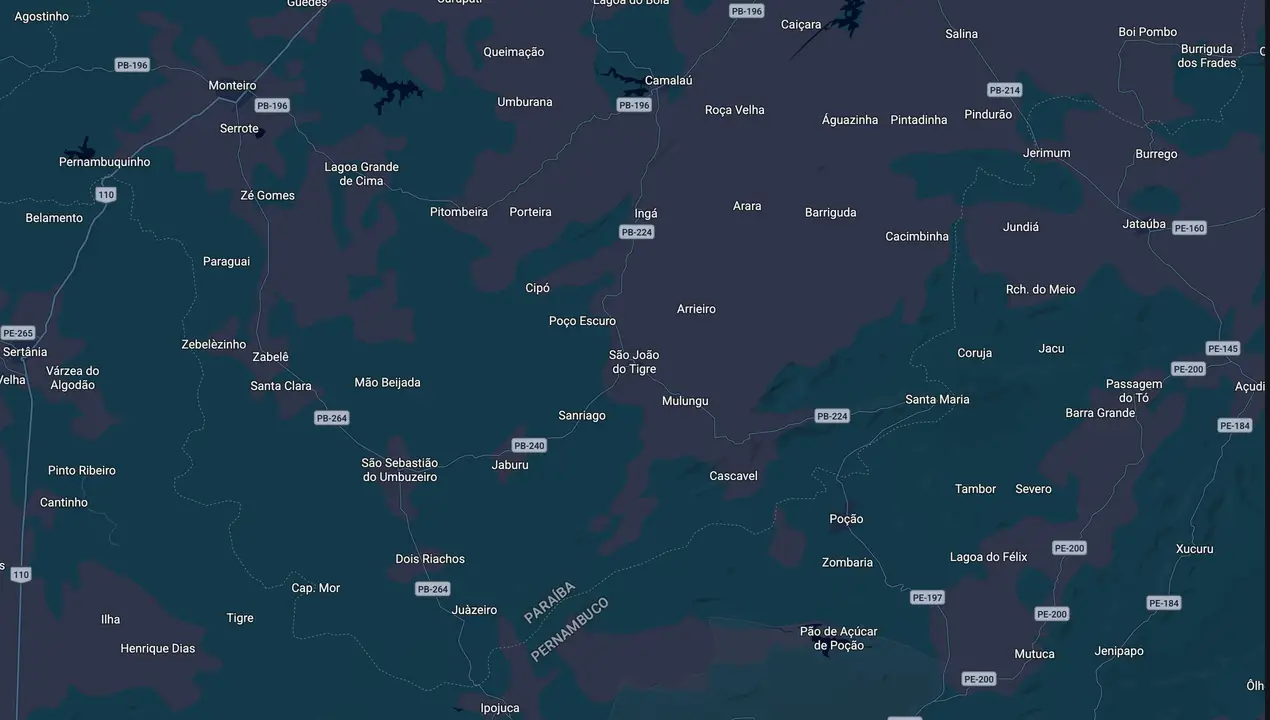 Mapa eleitoral de Márcio Leite