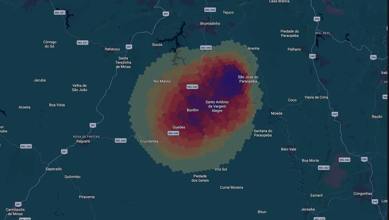 Mapa eleitoral de Marconi Marques