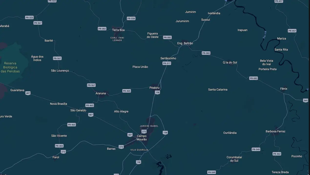 Mapa eleitoral de Marcos Lopes