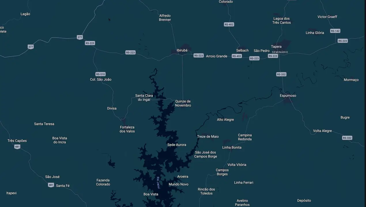 Mapa eleitoral de Marcos Luis Petri