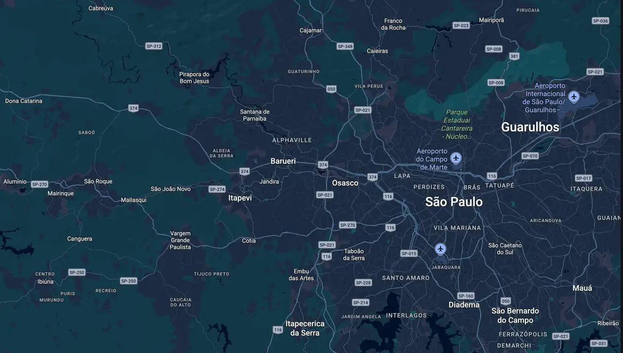 Mapa eleitoral de Marcos Neves