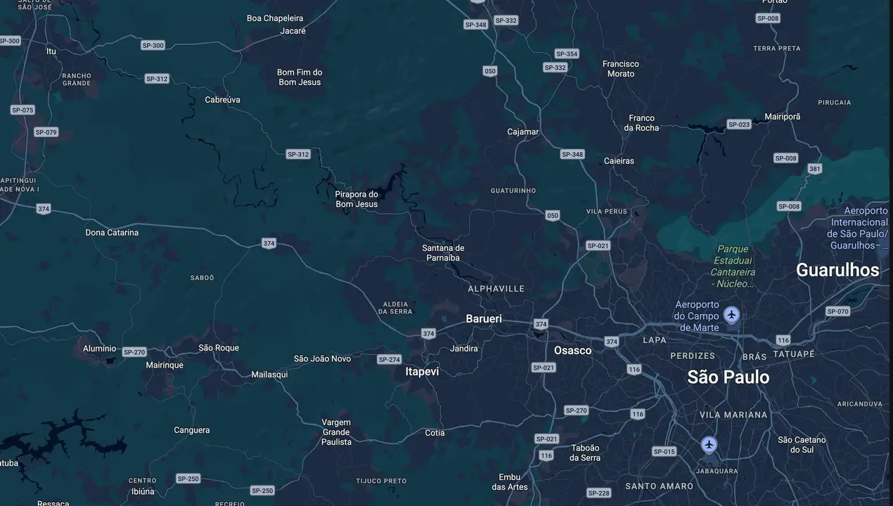 Mapa eleitoral de Marcos Tonho
