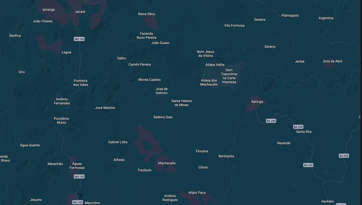 Mapa eleitoral de Marcus de Ze Wilson