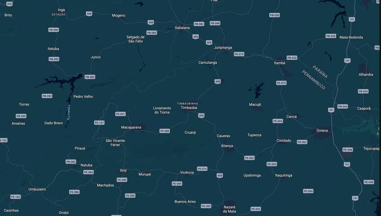 Mapa eleitoral de Marinaldo Rosendo
