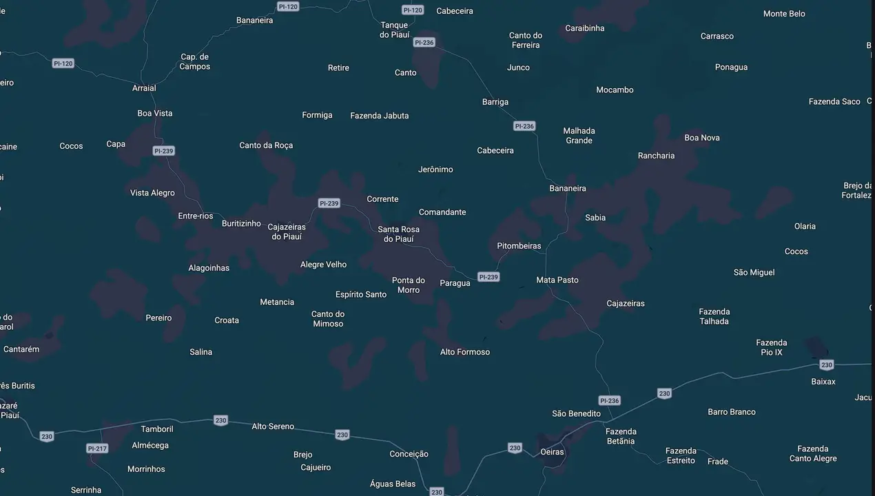 Mapa eleitoral de Marlon Sousa