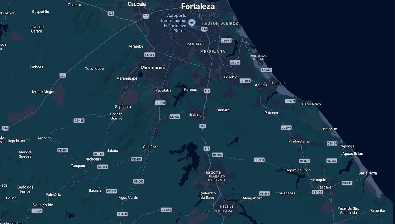 Mapa eleitoral de Marquinhos Tavares