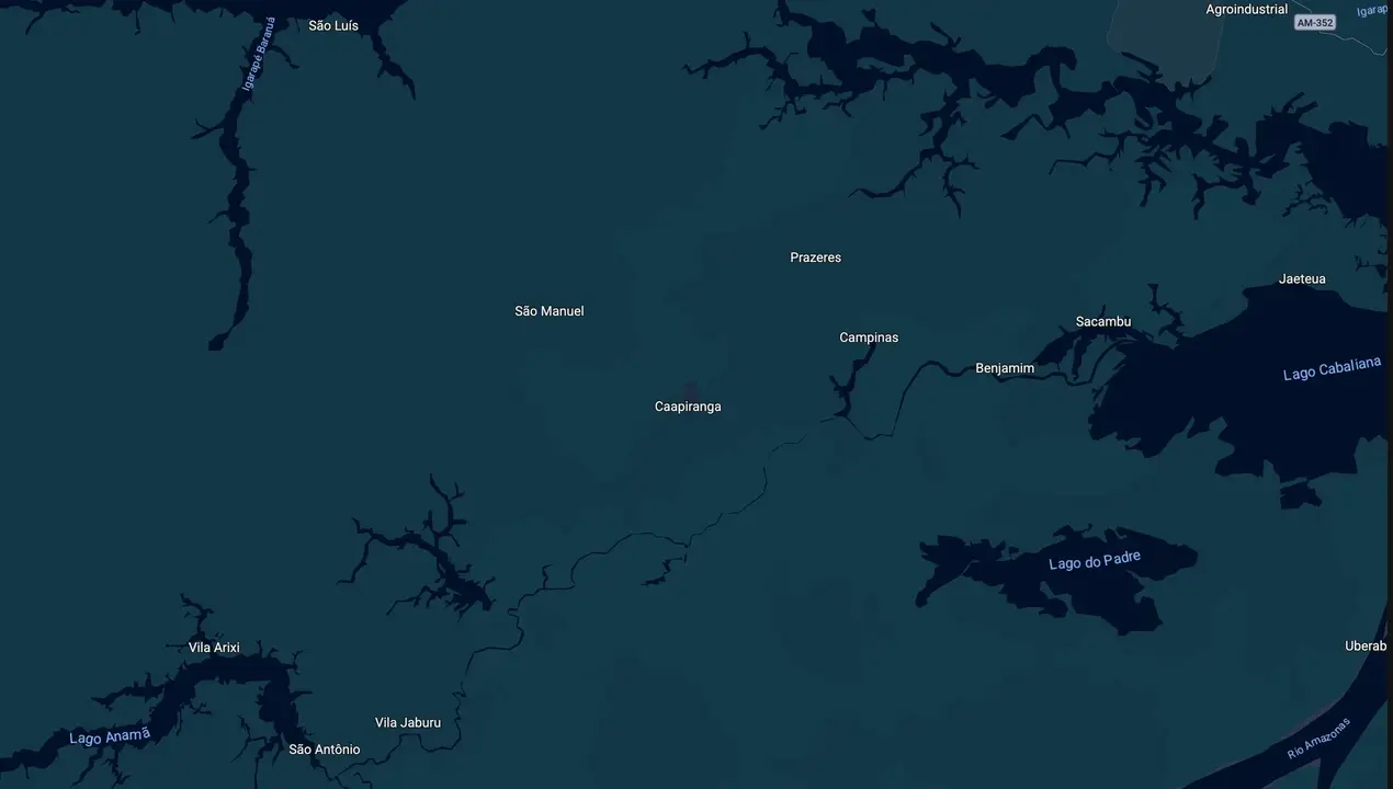 Mapa eleitoral de Matulinho Braz