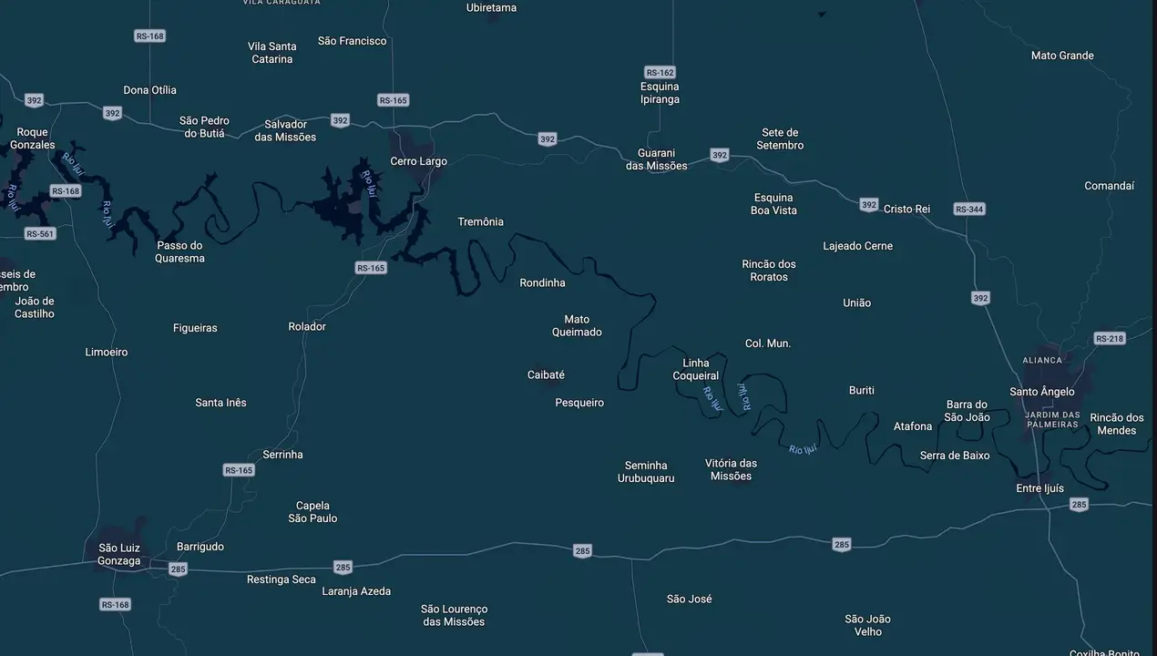 Mapa eleitoral de Mauro Hartmann