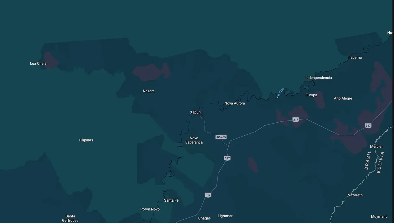 Mapa eleitoral de Maxsuel Maia