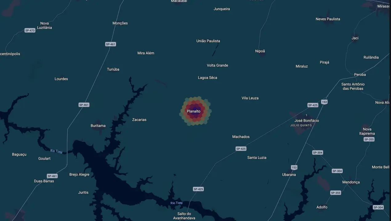 Mapa eleitoral de Meire Silverio