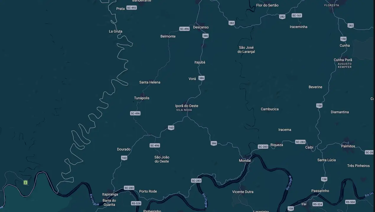 Mapa eleitoral de Michel Barth