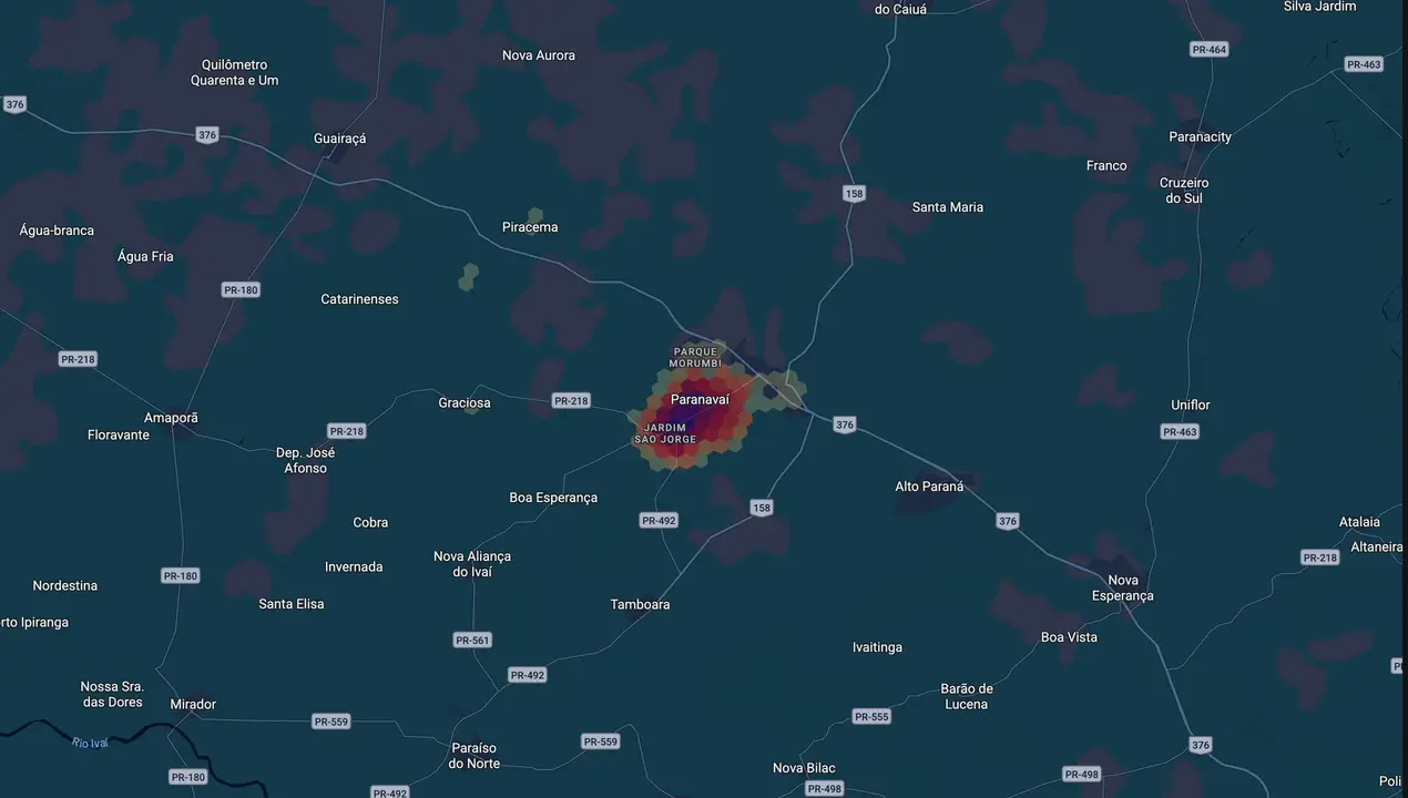 Mapa eleitoral de Miltão