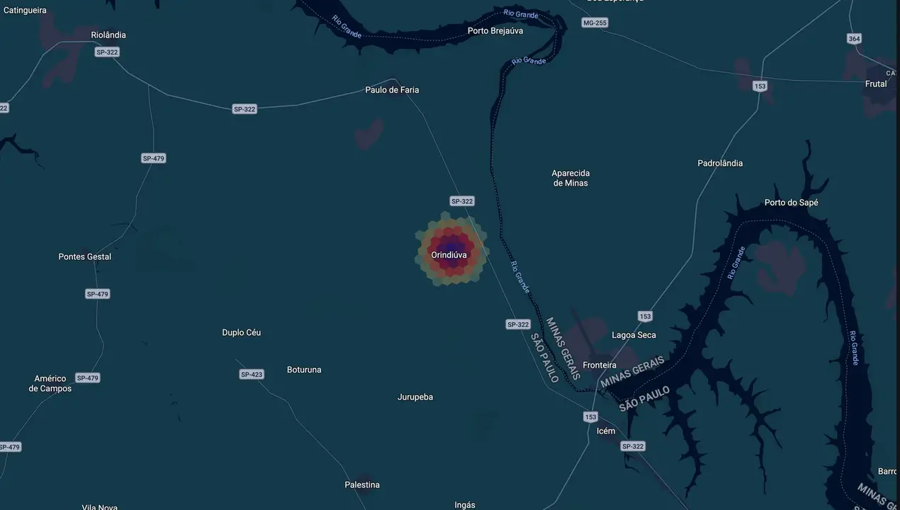 Mapa eleitoral de Mireli Martins