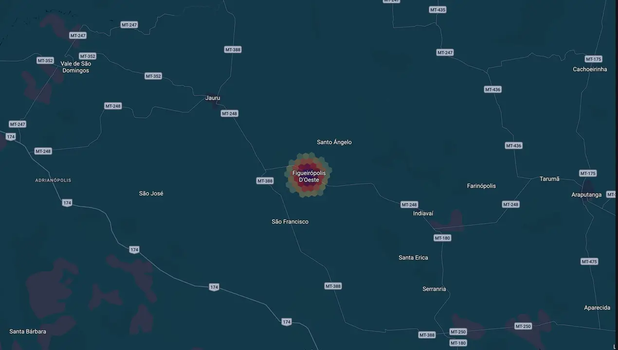 Mapa eleitoral de Mirim