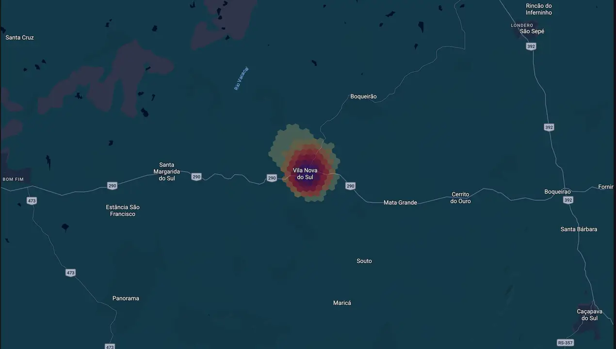 Mapa eleitoral de José Moura