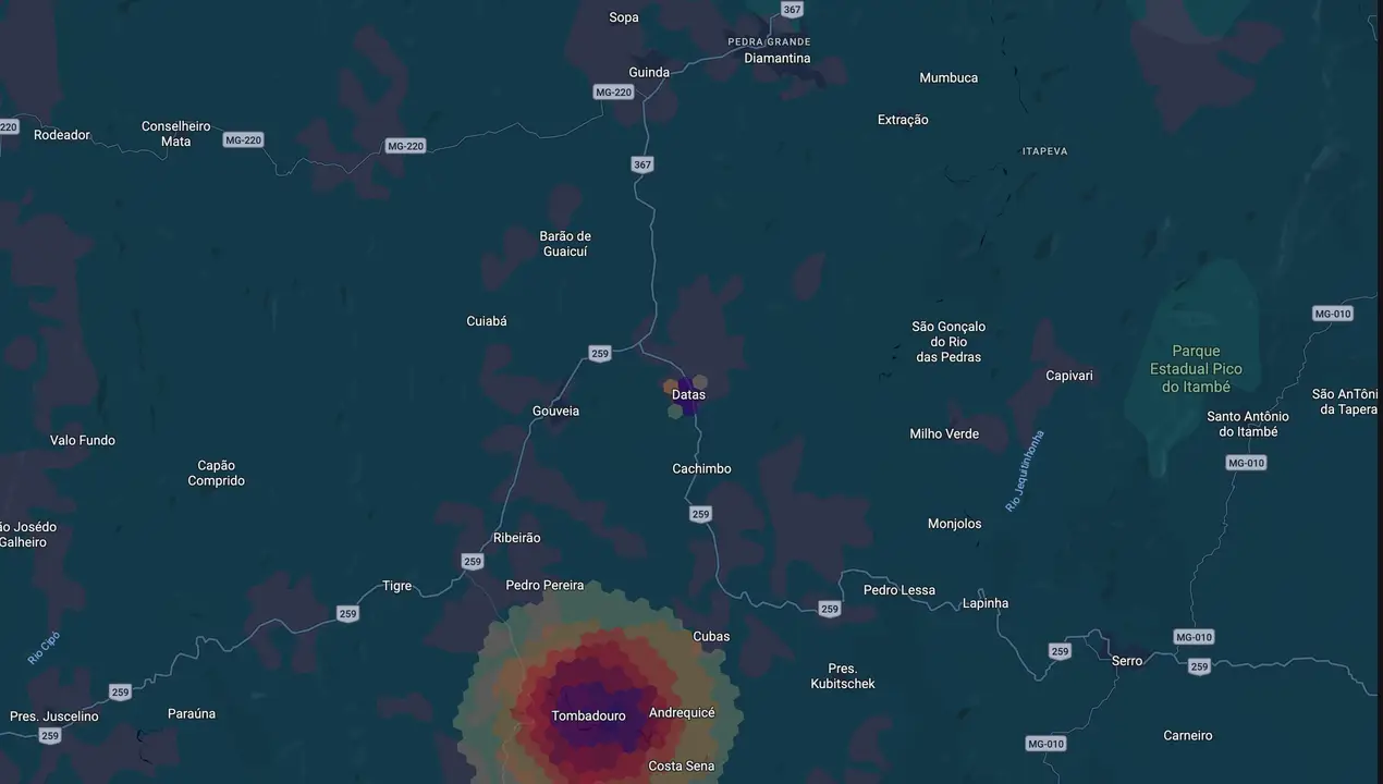 Mapa eleitoral de Narlisson