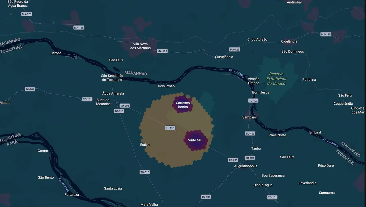Mapa eleitoral de Nego do Foguim