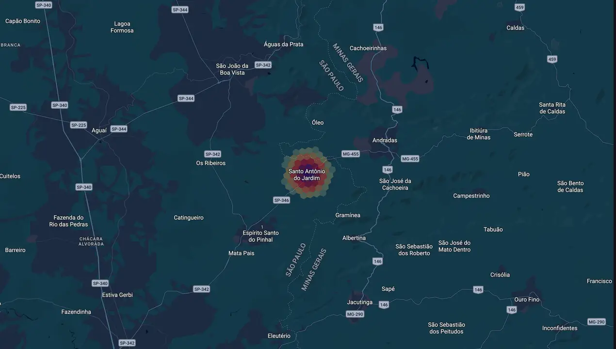 Mapa eleitoral de Neguinho
