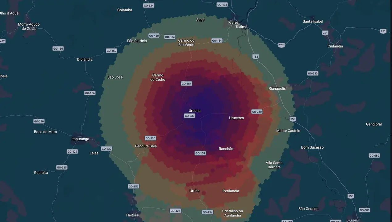 Mapa eleitoral de Nei Canela