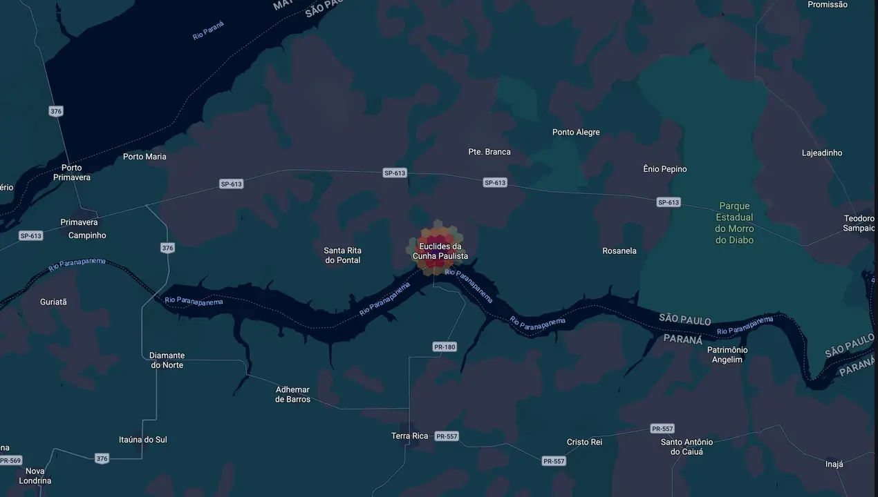 Mapa eleitoral de Nene Lopes