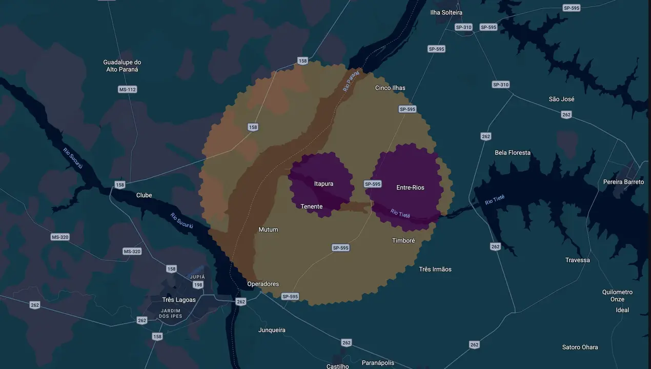 Mapa eleitoral de Nenzinho