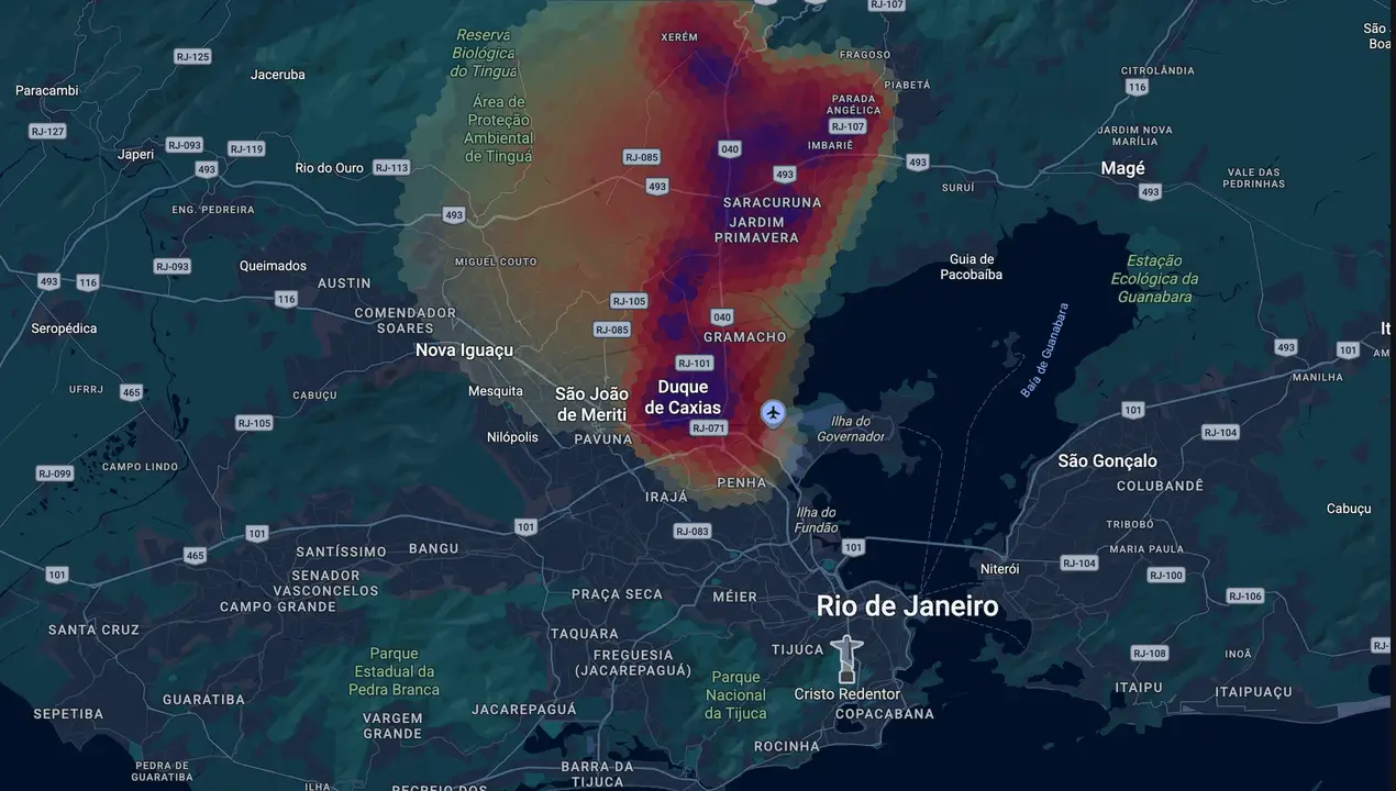 Mapa eleitoral de Netinho Reis