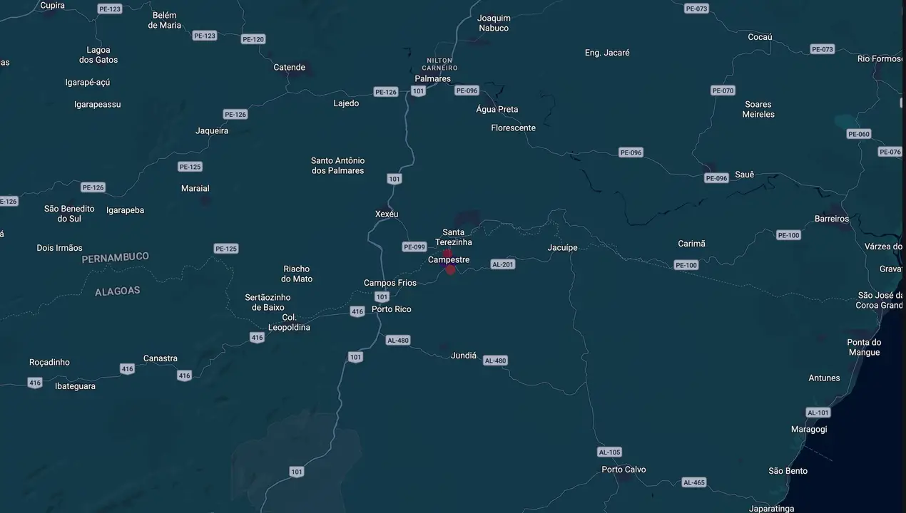 Mapa eleitoral de Neto de Pino