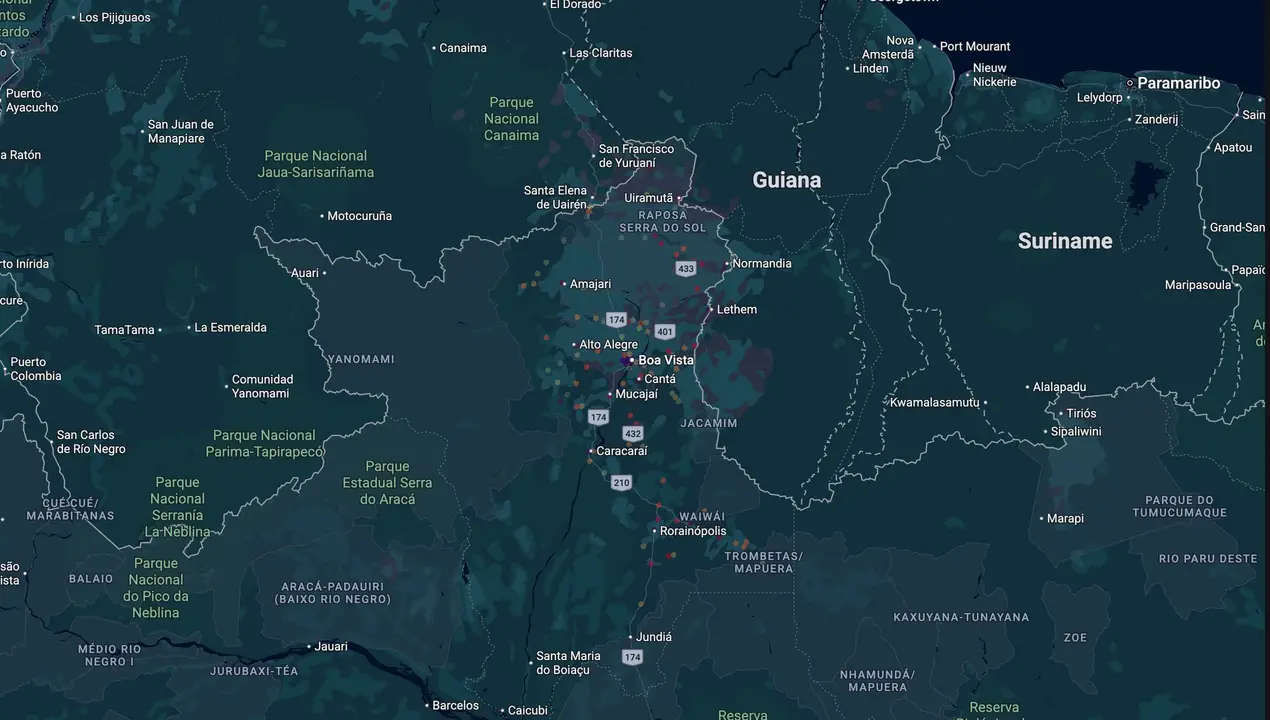 Mapa eleitoral de Neto Loureiro