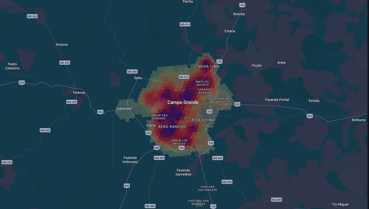 Mapa eleitoral de Neto Santos